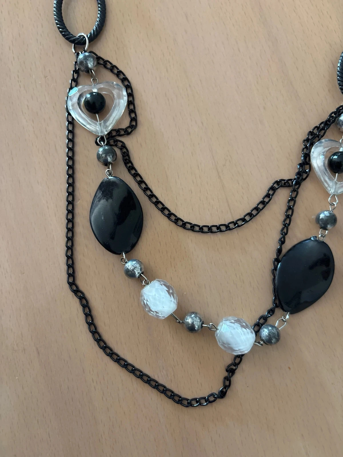 Black pendant necklace – photo 3